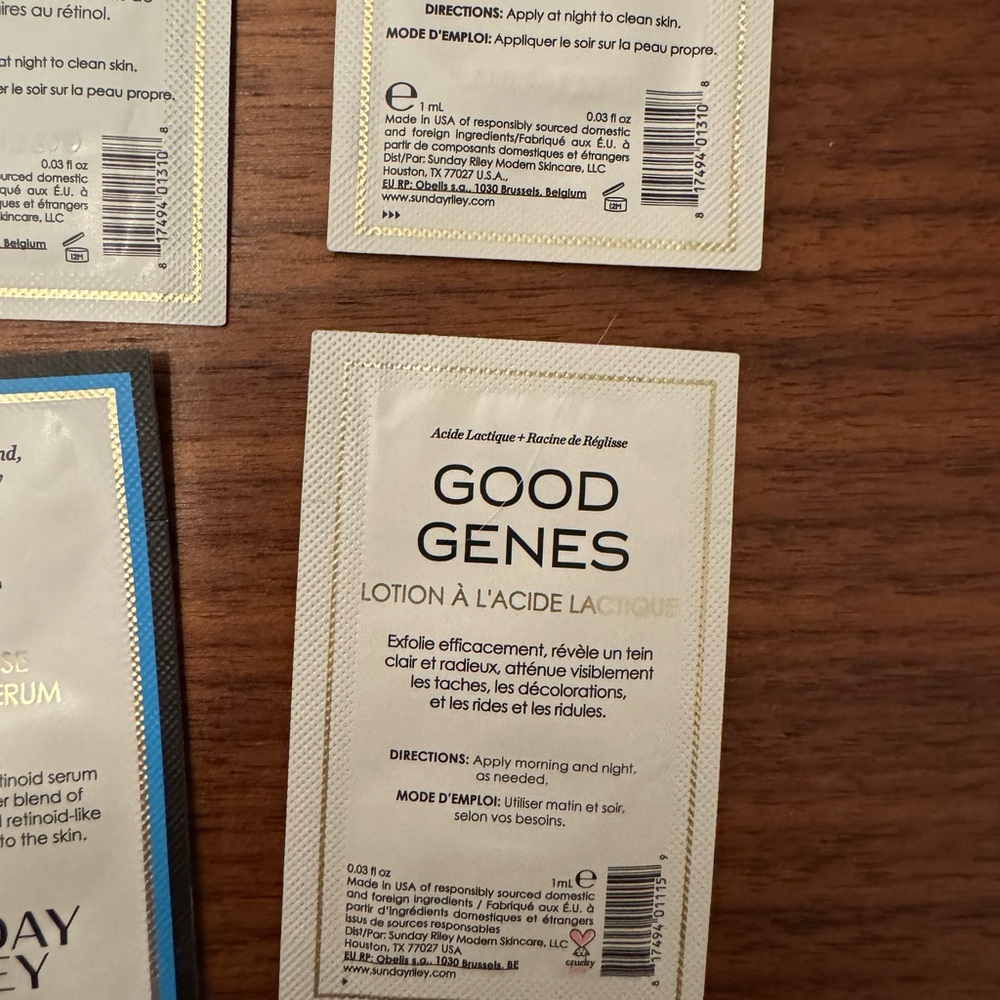 [Sunday Riley] Skincare Sample Bundle - Picture 3 of 5